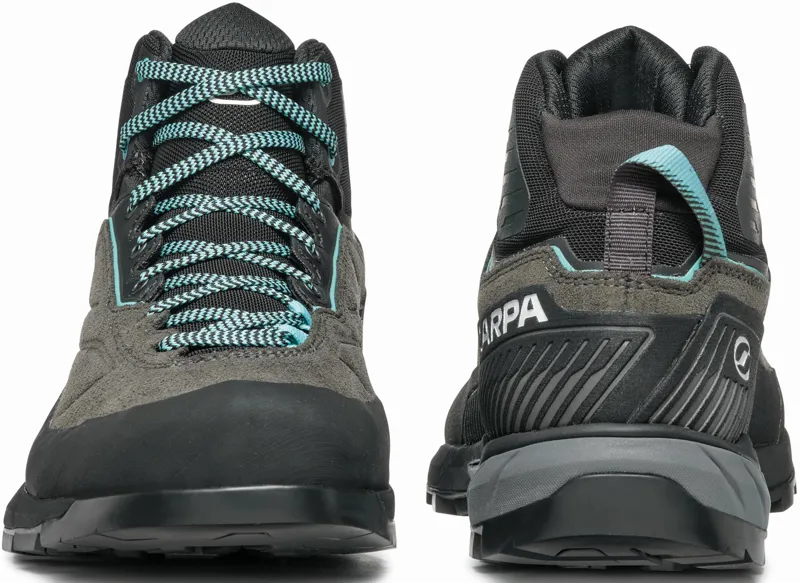 Scarpa Womens Rapid XT Mid GTX Boots - Shark-Aqua-3