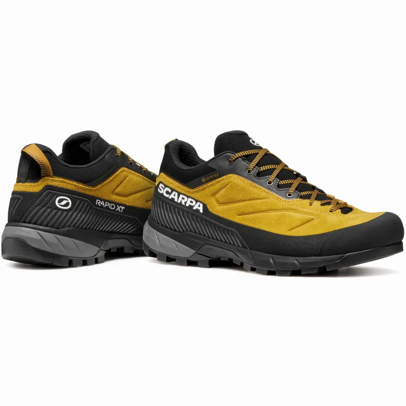 Scarpa Mens Rapid XT GTX Shoes - Sulpher-Caramel-3