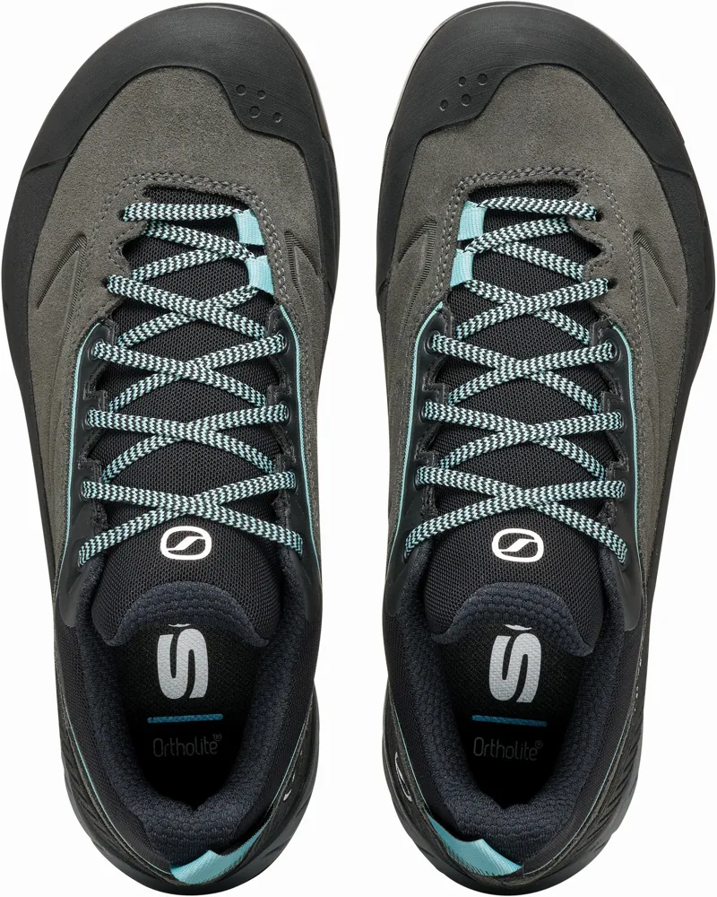 Scarpa Womens Rapid XT GTX Shoes - Shark-Aqua-5