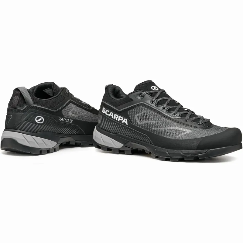 Scarpa Mens Rapid LT Shoes - Anthracite-Grey-3