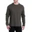 Kuhl Mens Kommando Crew Long Sleeved Tee - Olive Slate