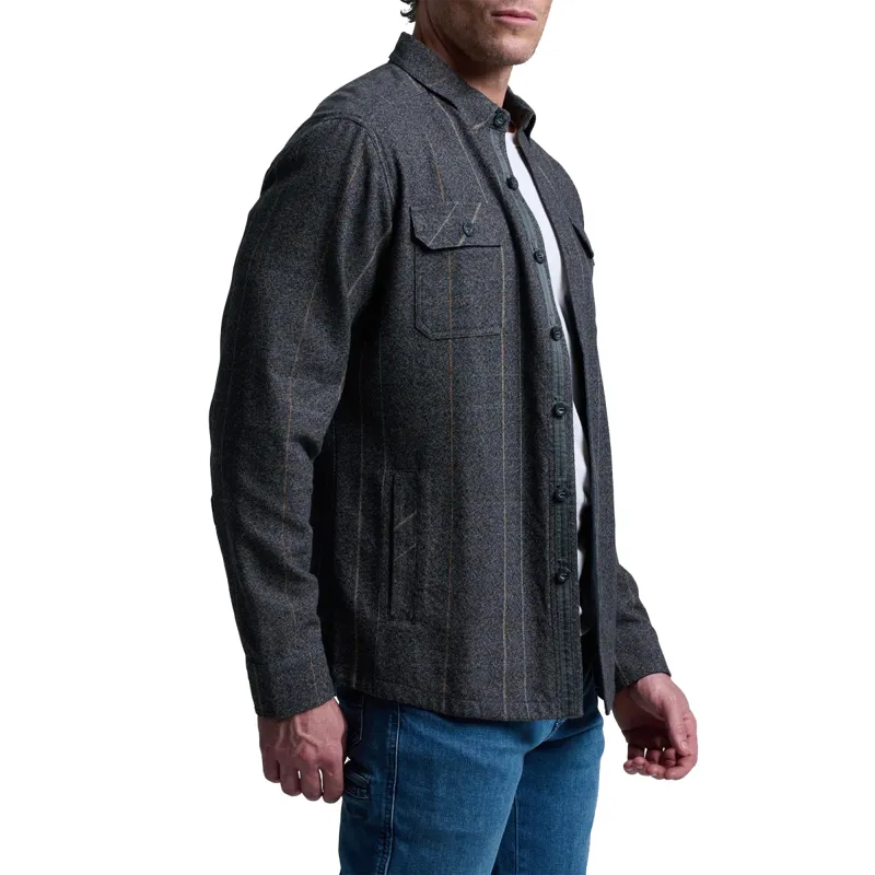 Kuhl Mens Deviatr Shirt-Jac - Pirate Black-1