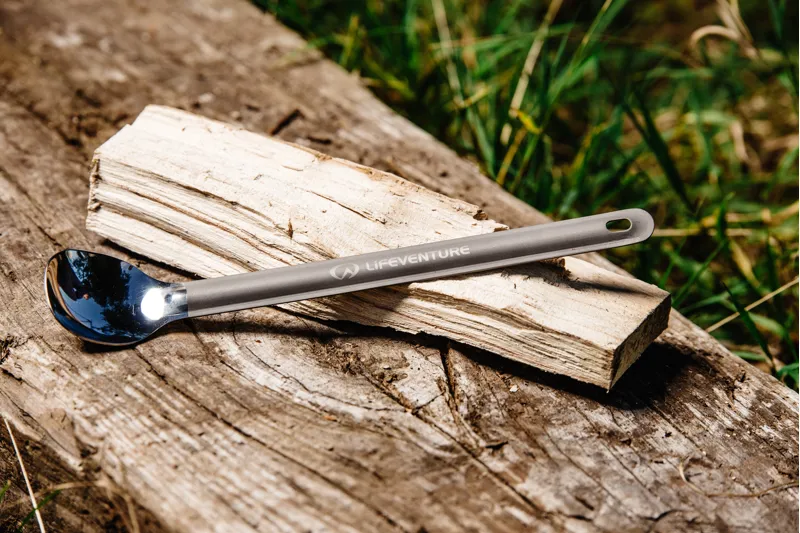 Lifeventure Titanium Long Handled Spoon-1