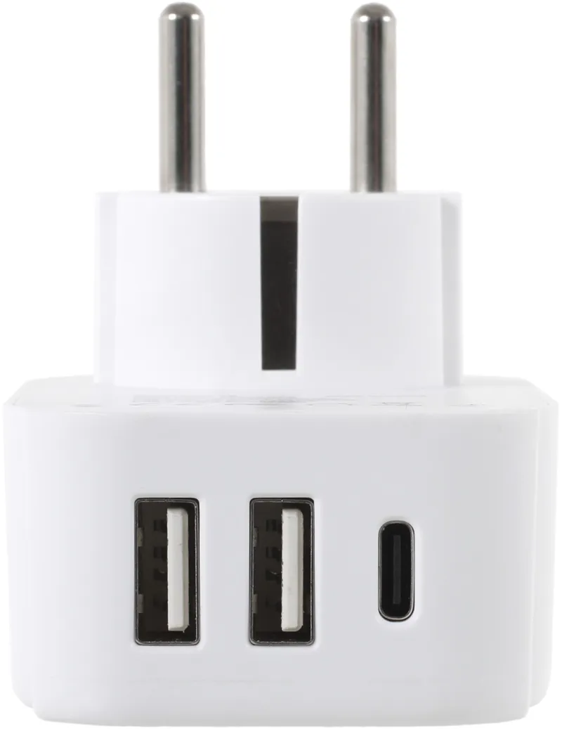 Lifeventure European Travel Adaptor + USB-7
