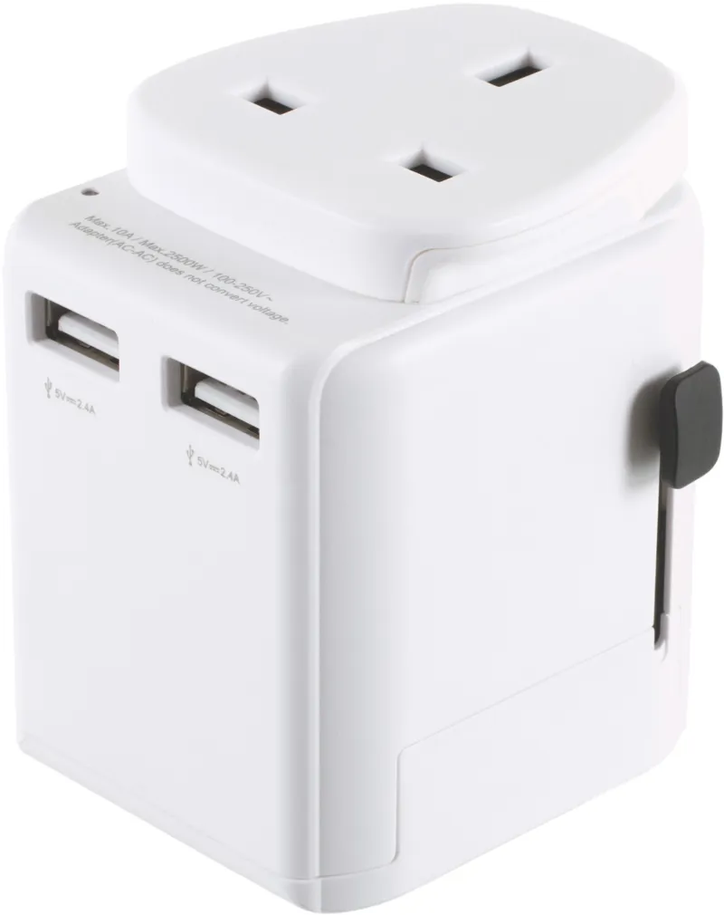 Lifeventure USB World Travel Adaptor-5
