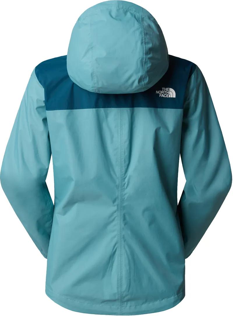 The North Face Womens Antora Jacket - Algae Blue-Midnight Petrol-1
