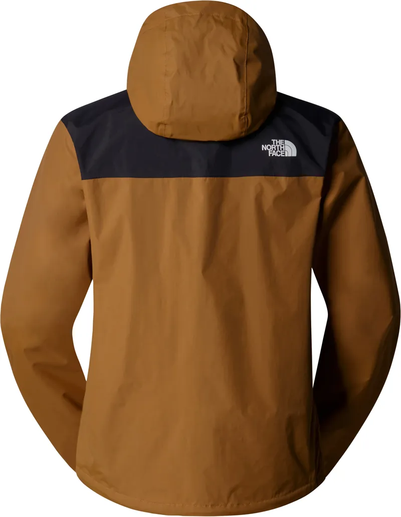 The North Face Mens Antora Jacket - Utility Brown-TNF Black-1