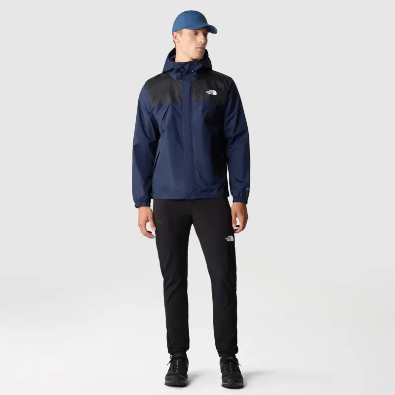 The North Face Mens Antora Jacket - Summit Navy-TNF Black-4
