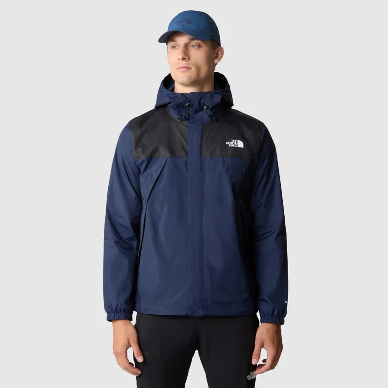 The North Face Mens Antora Jacket - Summit Navy-TNF Black-5
