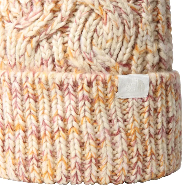 The North Face Rhodina Beanie - Gravel-Cone Orange-Multi-Color-1