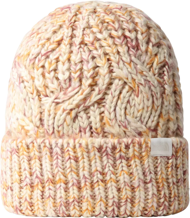 The North Face Rhodina Beanie - Gravel-Cone Orange-Multi-Color
