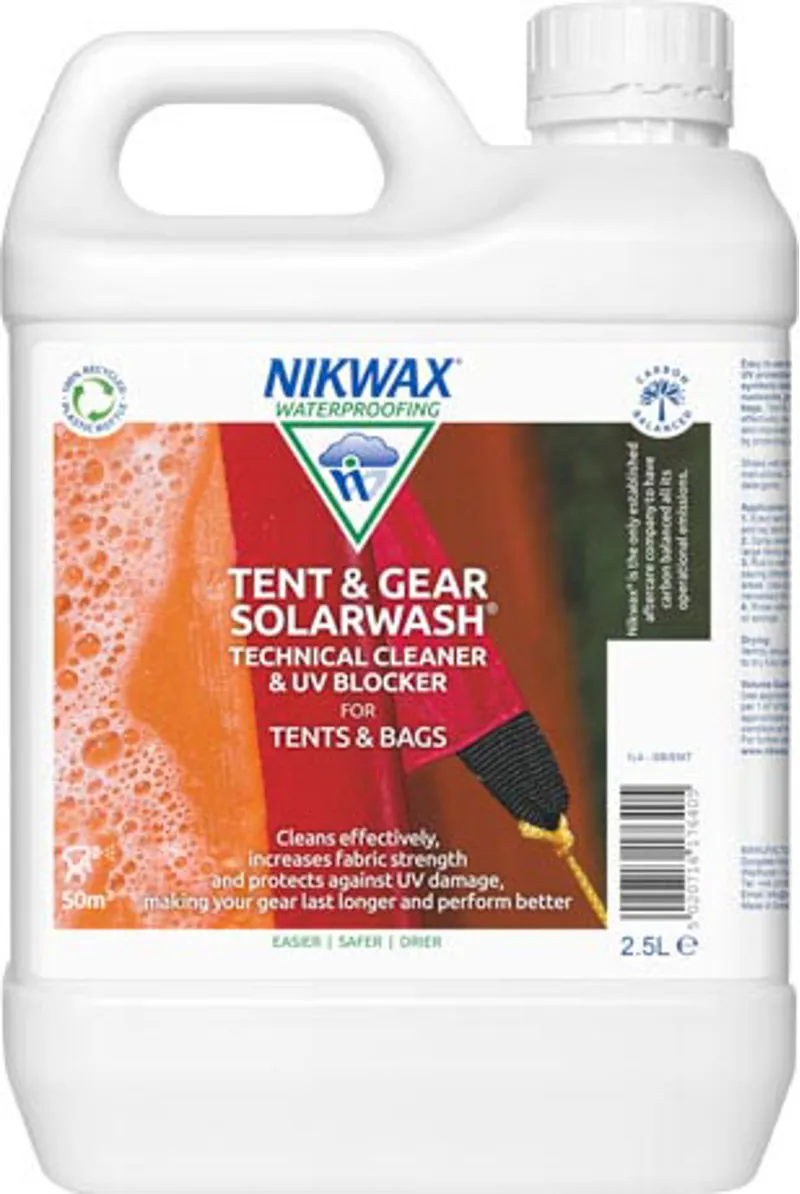 Nikwax Tent and Gear SolarWash - 2.5L