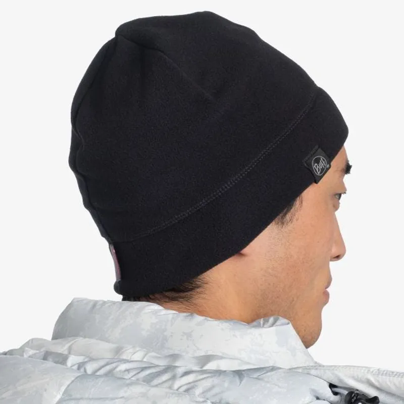 Buff Polar Hat - Solid Black-3