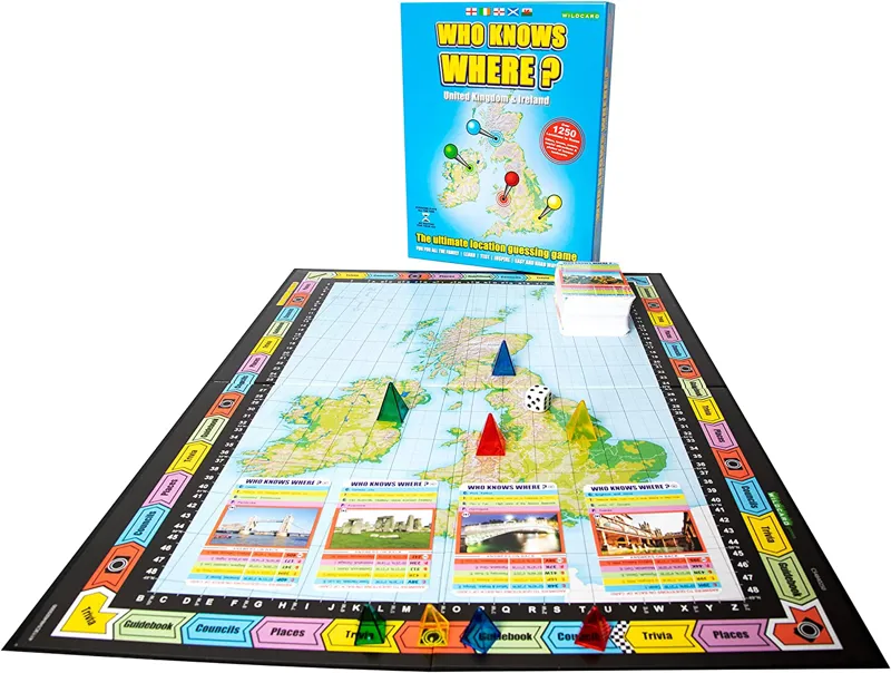 Wildcard Games Who Knows Where - UK and Ireland Game-2