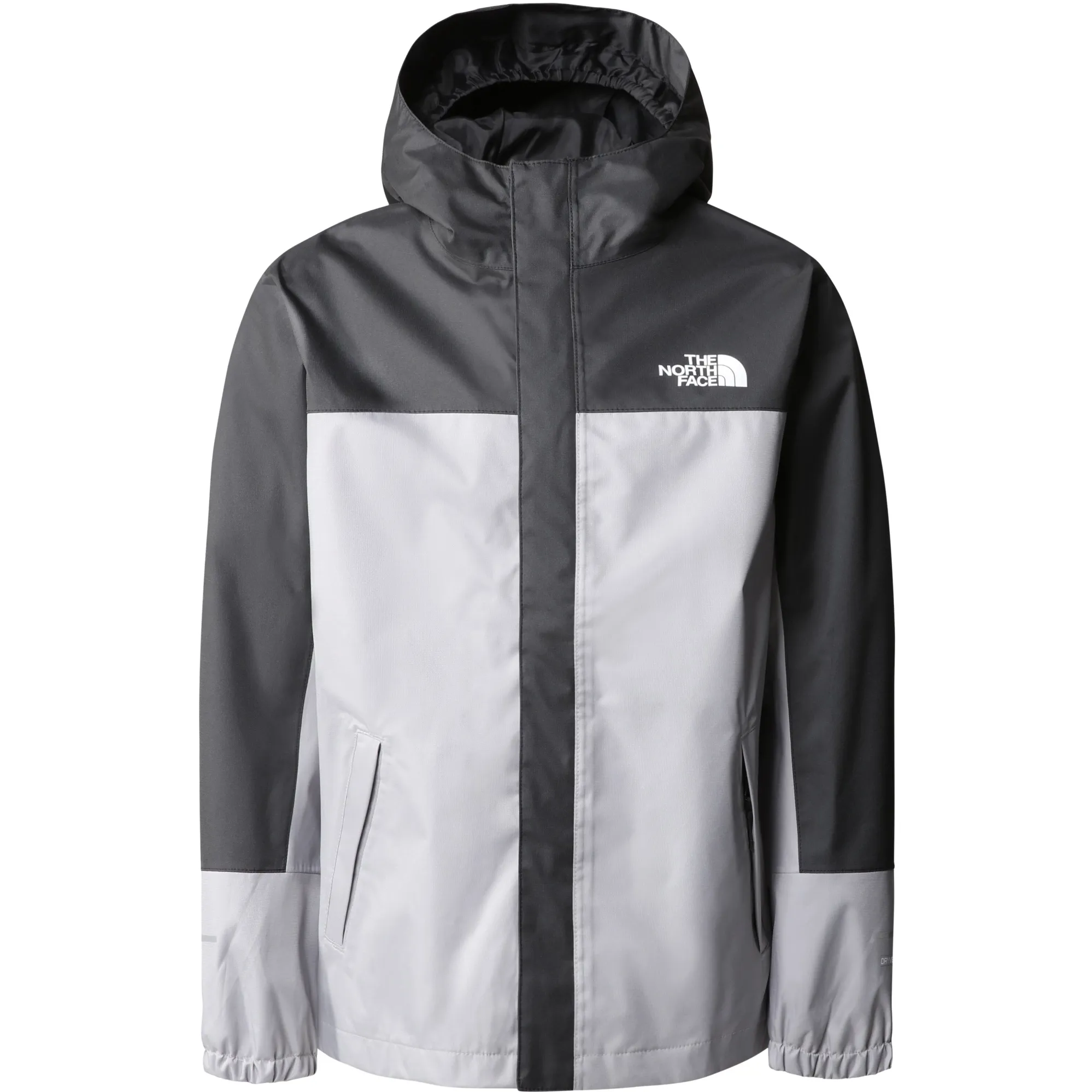 The North Face Boys Antora Rain Jacket Meld Grey
