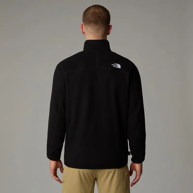 The North Face Mens 100 Glacier Full Zip - TNF Black-NPF-4