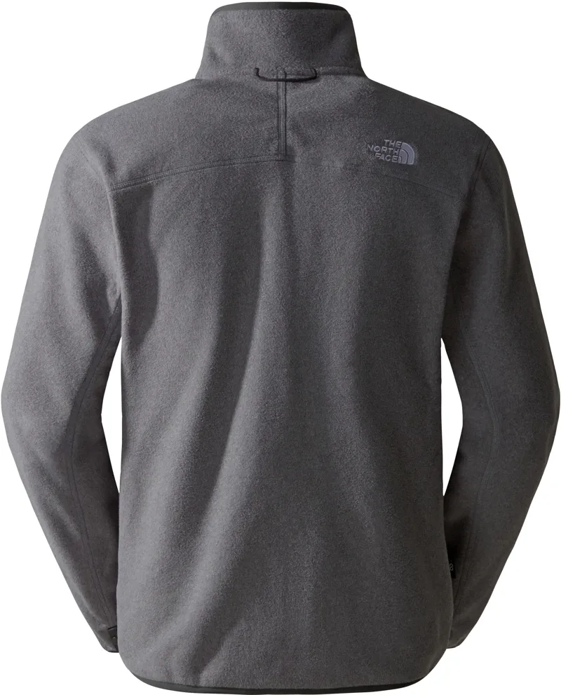 The North Face Mens 100 Glacier Full Zip - TNF Medium Grey Heather-1