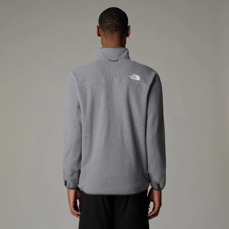 The North Face Mens 100 Glacier Full Zip - TNF Medium Grey Heather-4