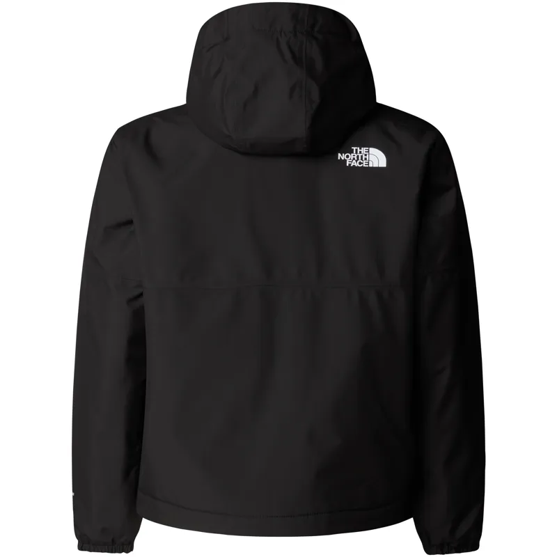 The North Face Girls Warm Antora Rain Jacket - TNF Black-TNF Black-1