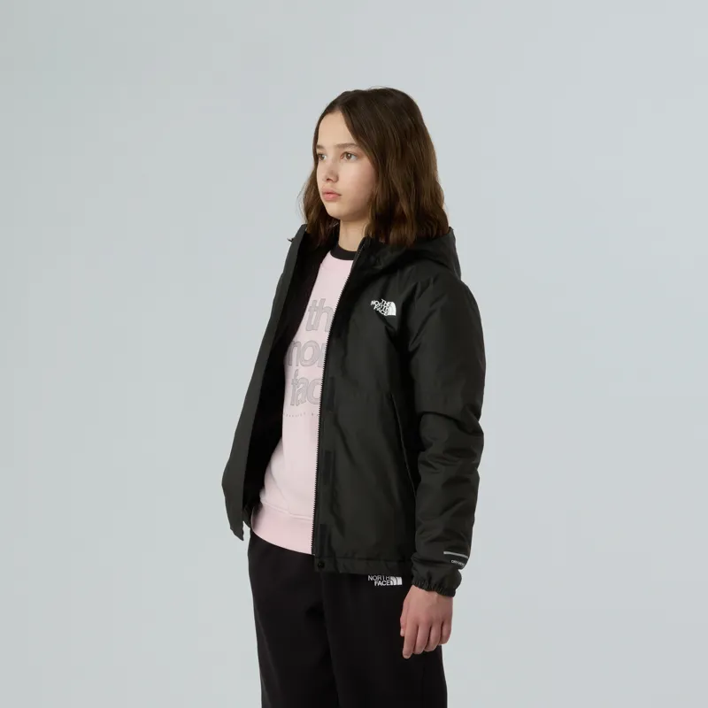 The North Face Girls Warm Antora Rain Jacket - TNF Black-TNF Black-3