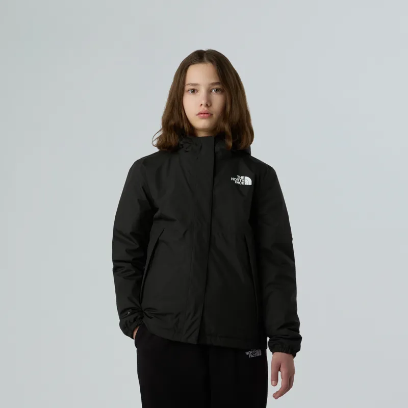 The North Face Girls Warm Antora Rain Jacket - TNF Black-TNF Black-2