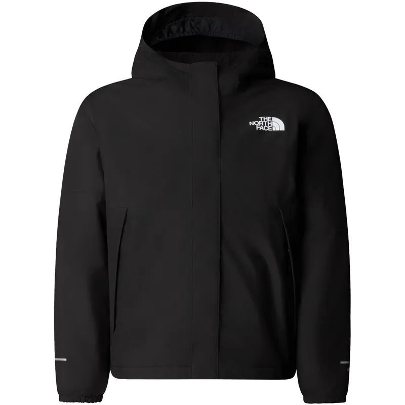 The North Face Girls Warm Antora Rain Jacket - TNF Black-TNF Black