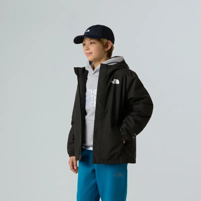 The North Face Boys Warm Antora Rain Jacket - TNF Black-TNF Black-3