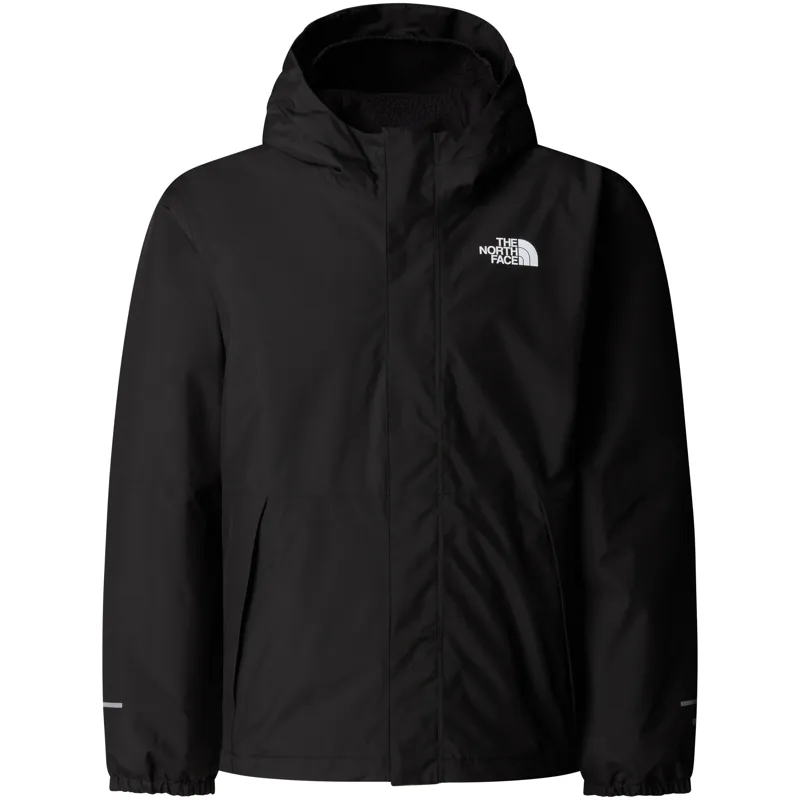 Antora Boys Black Waterproof Jacket The North Face Boys Warm