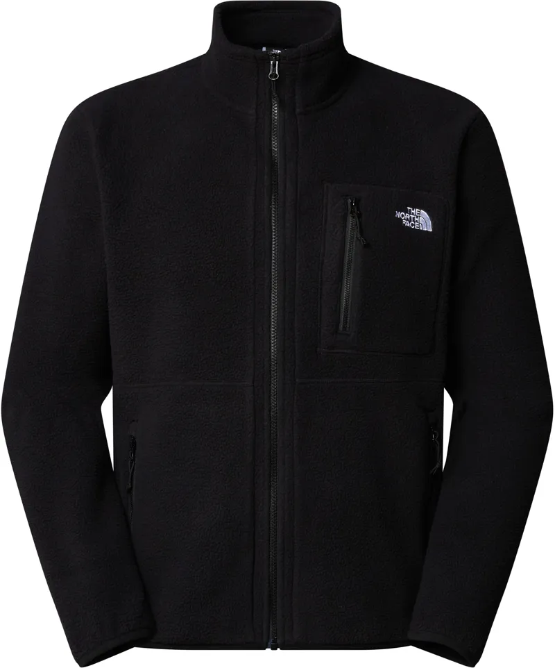 The North Face Mens Yumiori Full Zip Fleece - TNF Black-TNF Black-TNF Black