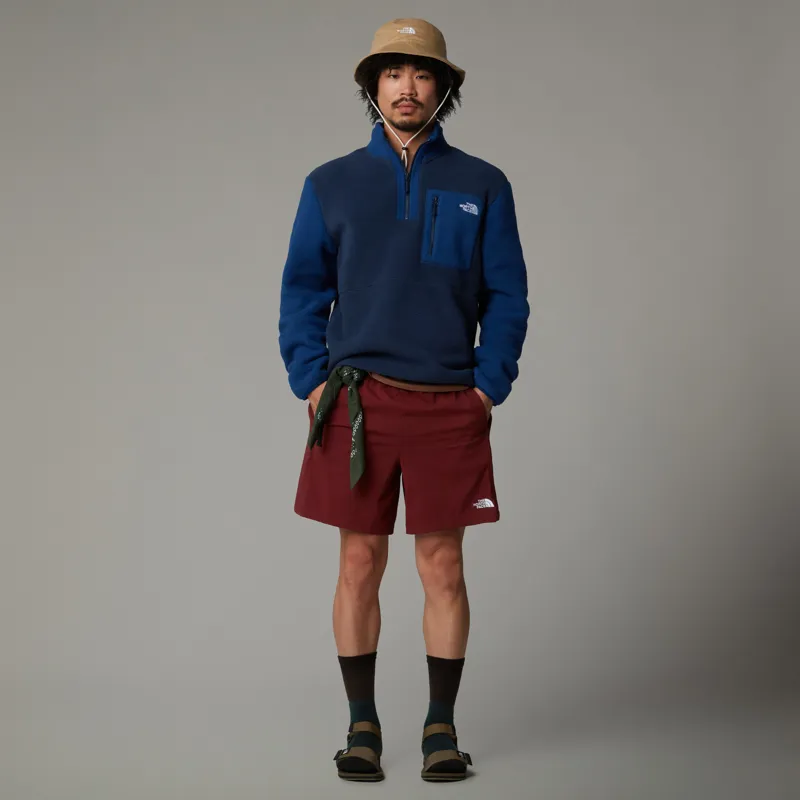 The North Face Mens Yumiori 1/4 Zip Fleece - Summit Navy-Estate Blue-3