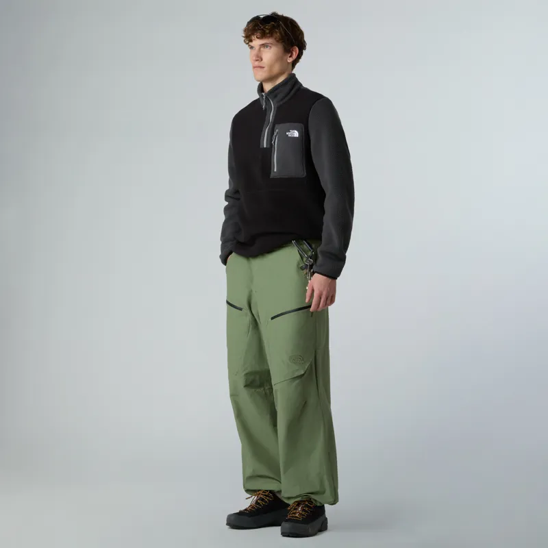 The North Face Mens Yumiori 1/4 Zip Fleece - TNF Black-Asphalt Grey-Monument Grey-4