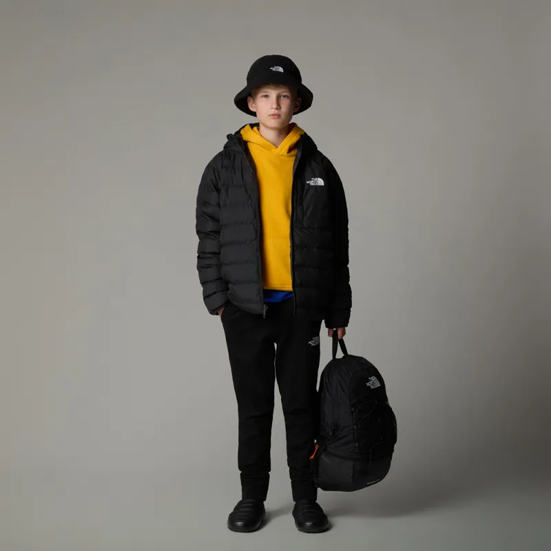 The North Face Boys Reversible Perrito Hooded Jacket - TNF Black-4