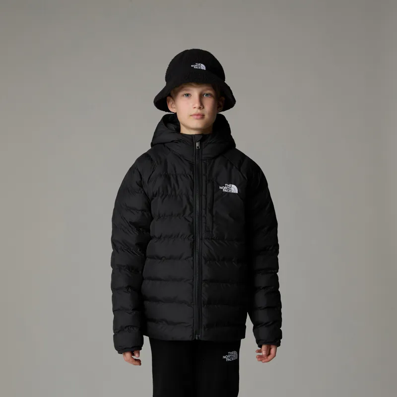 The North Face Boys Reversible Perrito Hooded Jacket - TNF Black-3