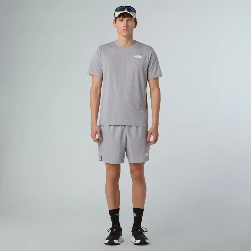 The North Face Mens 24/7 Short Sleeved Tee - TNF Pale Grey Heather-3