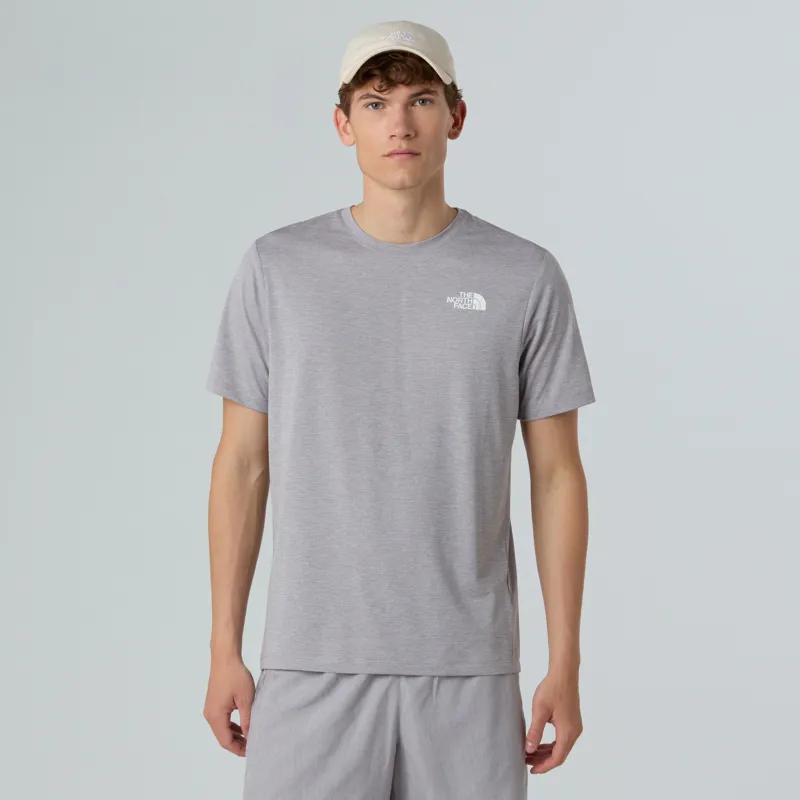 The North Face Mens 24/7 Short Sleeved Tee - TNF Pale Grey Heather-2