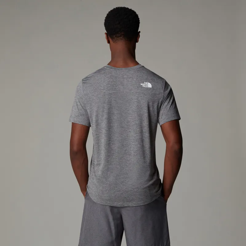 The North Face Mens 24/7 SS Tee - TNF Medium Grey Heather-3