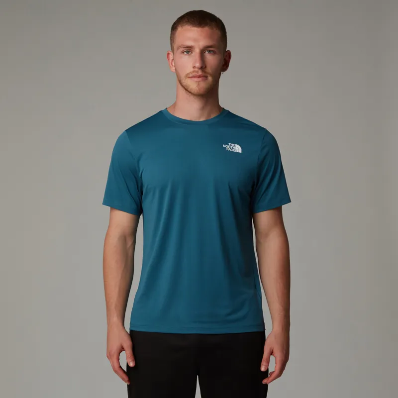 The North Face Mens 24/7 SS Tee - Mallard Blue-2