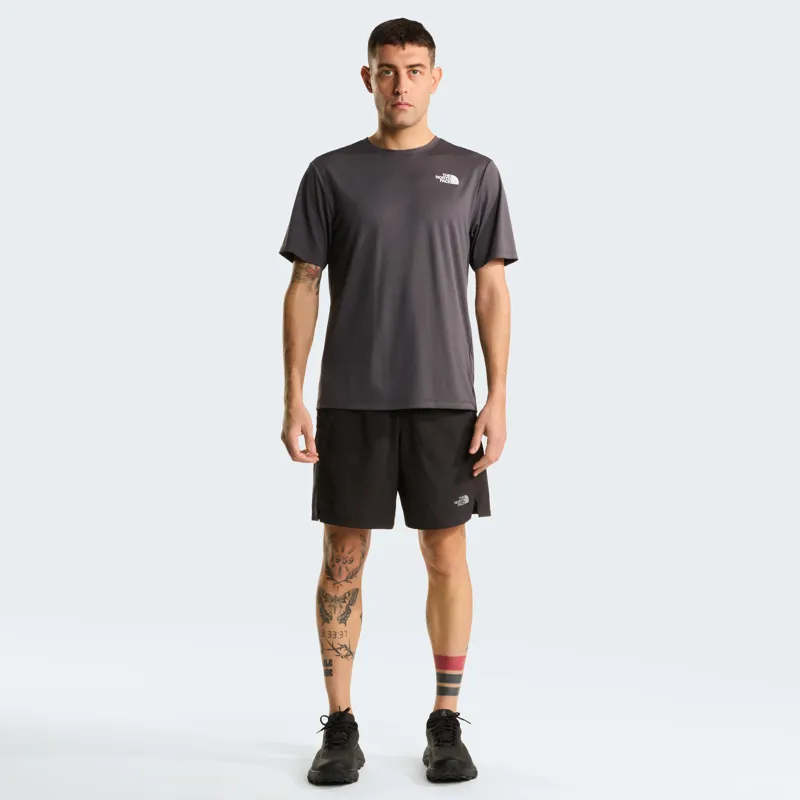 The North Face Mens 24/7 Short Sleeved Tee - Anthracite Grey-3