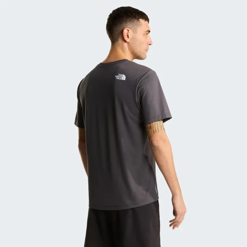 The North Face Mens 24/7 Short Sleeved Tee - Anthracite Grey-5
