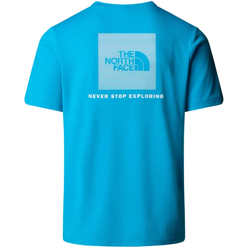 The North Face Mens 24/7 Box NSE Short Sleeved Tee - Meridian Blue