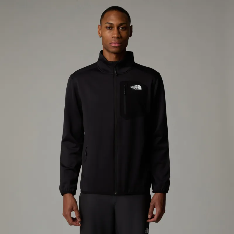 The North Face Mens Crest FZ Fleece - TNF Black-2