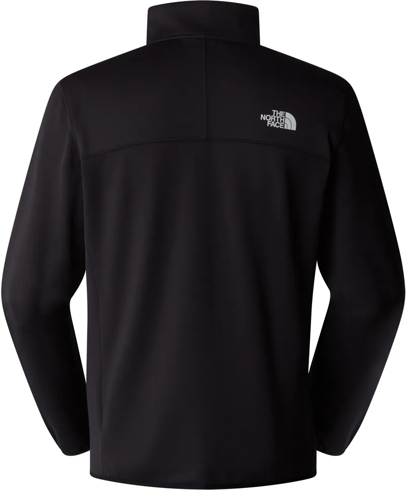 The North Face Mens Crest 1/4 Zip Fleece - TNF Black-1