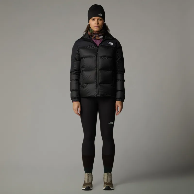 The North Face Womens Diablo Down Jacket - TNF Black Heather-TNF Black-2