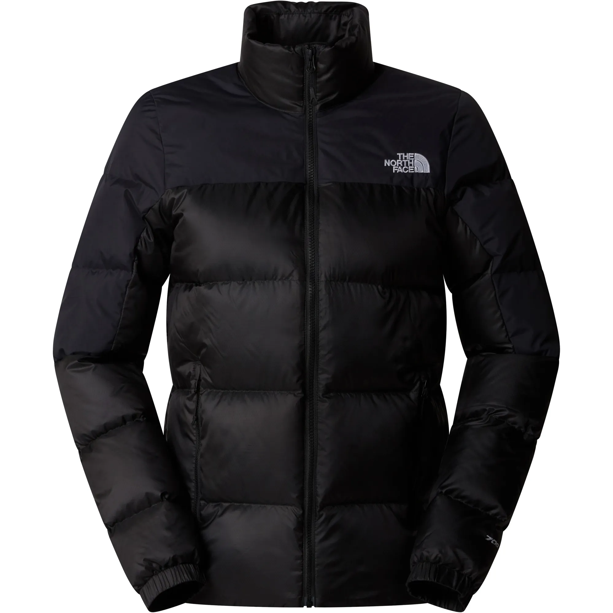 The North Face Womens Diablo Down Jacket - TNF Black Heather-TNF Black