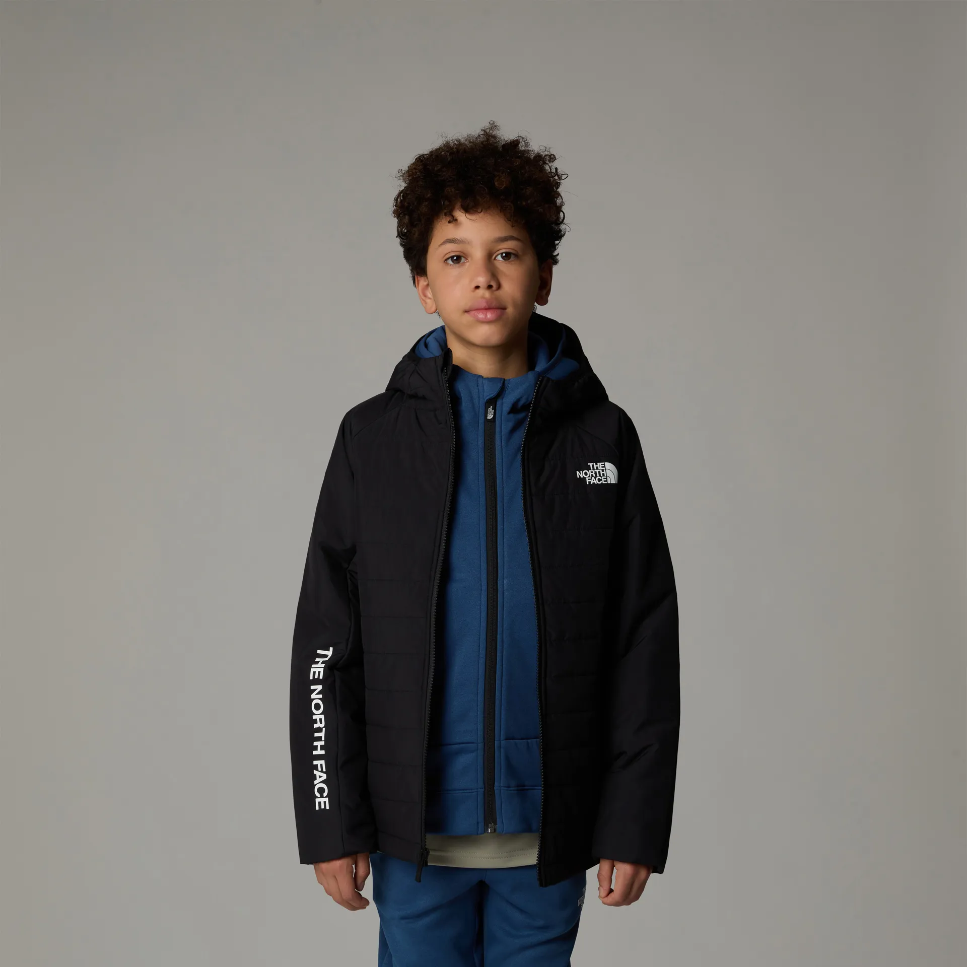 The North Face Boys Never Stop Synthetic Jacket in Green