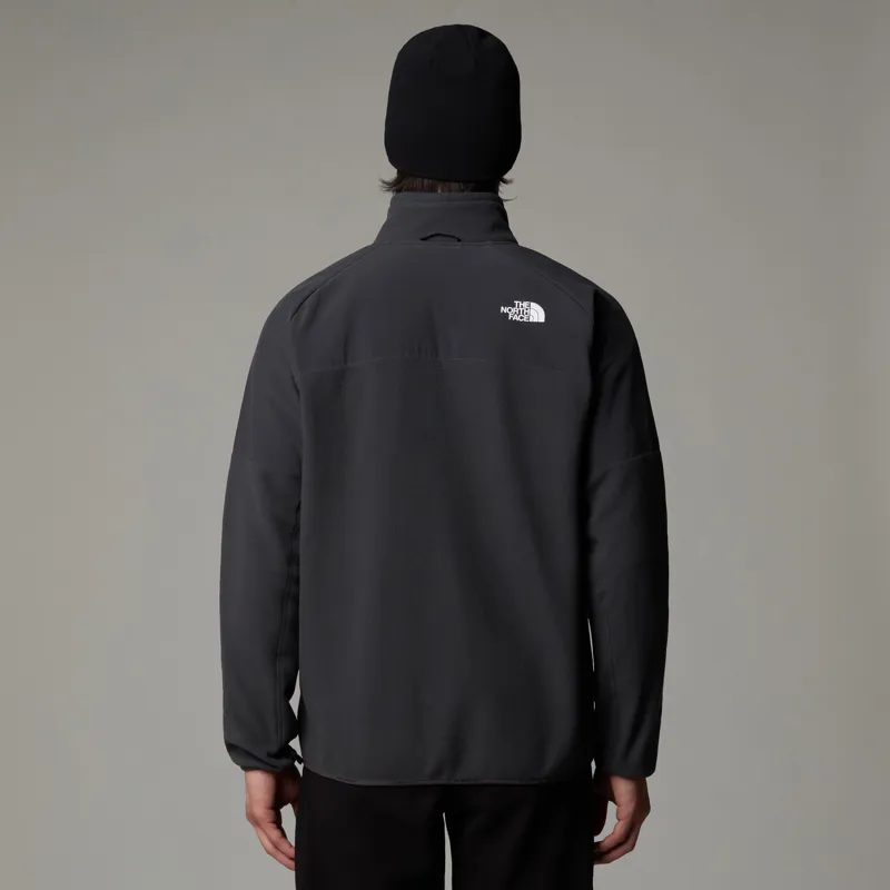 The North Face Mens Glacier Heavyweight Full Zip Fleece - Asphalt Grey-Asphalt Grey-4