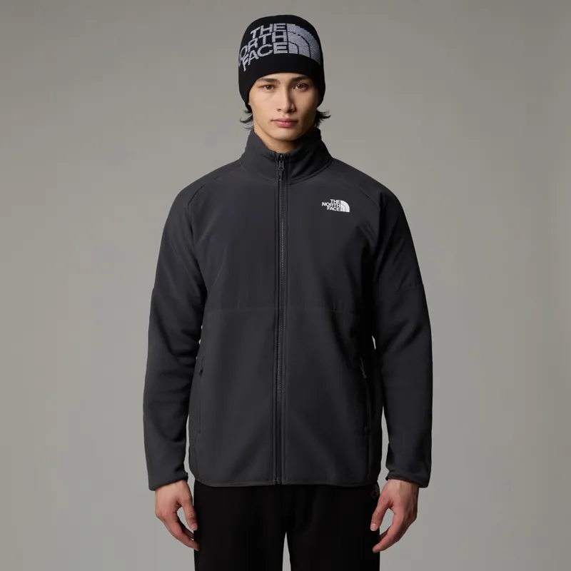 The North Face Mens Glacier Heavyweight Full Zip Fleece - Asphalt Grey-Asphalt Grey-2