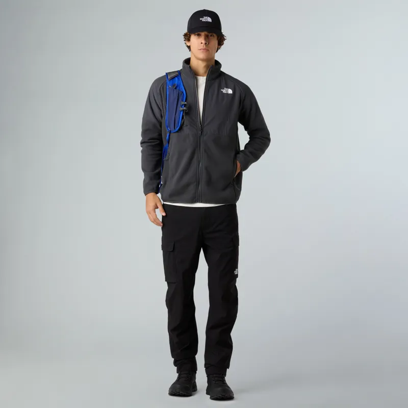The North Face Mens Glacier Heavyweight Full Zip - Asphalt Grey-Asphalt Grey-TNF Black-3