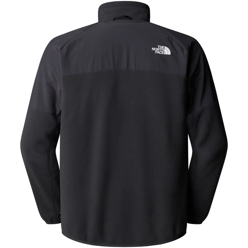 The North Face Mens Glacier Heavyweight Full Zip - Asphalt Grey-Asphalt Grey-TNF Black-1