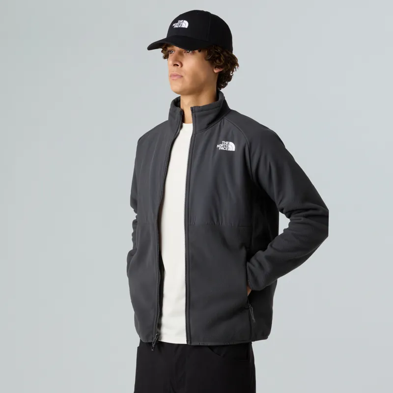 The North Face Mens Glacier Heavyweight Full Zip - Asphalt Grey-Asphalt Grey-TNF Black-5